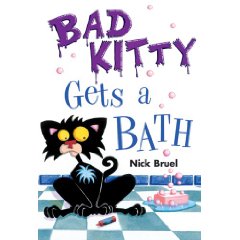 Bad Kitty Gets A Bath by Nick Bruel
